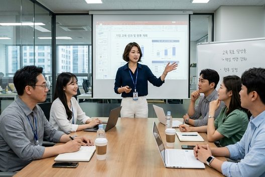 결혼이주여성 농업 SNS활용 강의 — AI 이미지