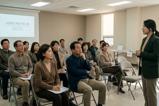 평생교육사협회 SNS 마케팅 교육 (2019) — AI 이미지