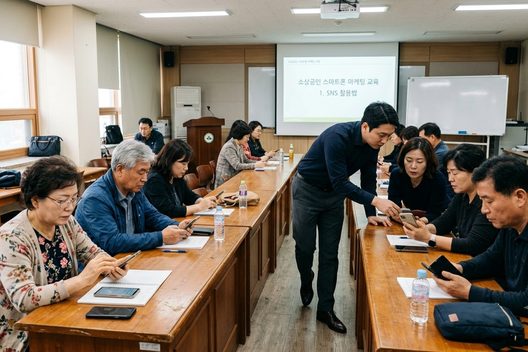 JDC면세점 교육센터 신규직원 입문과정 교육 운영 — AI 이미지